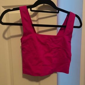 Pink Workout/Going out top